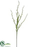 Silk Plants Direct Moss Twig Branch - Green - Pack of 12