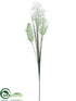 Silk Plants Direct Feather Grass Spray - Green - Pack of 12