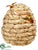 Silk Plants Direct Beehive Egg - Brown Yellow - Pack of 12