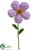 Sunflower Spray - Lavender White - Pack of 6