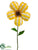 Sunflower Spray - Green White Lavender White Pink White Yellow White - Pack of 6