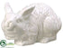 Silk Plants Direct Bunny - White - Pack of 1