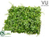 Silk Plants Direct Outdoor Button Fern Mat - Green - Pack of 4