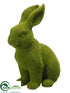 Silk Plants Direct Moss Bunny - Green - Pack of 3