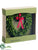 Preserved Boxwood Heart Wreath - Green - Pack of 1