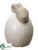 Stoneware Rabbit - Cream - Pack of 4