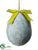 Easter Egg Ornament - Blue - Pack of 6