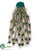 Silk Plants Direct Peacock Feather Hanging - Peacock - Pack of 2