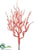 Silk Plants Direct Twig Spray - Mauve - Pack of 12