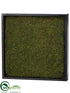 Silk Plants Direct Moss Wall Panel - Green Black - Pack of 4