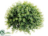 Silk Plants Direct Eucalyptus Half Ball - Green - Pack of 6