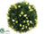 Tea Leaf, Bud Ball - Green Two Tone - Pack of 6