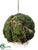Moss, Soil Hanging Orb - Green - Pack of 6