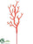 Silk Plants Direct Coral Spray - Mauve - Pack of 12