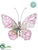 Butterfly - Pink - Pack of 6