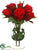 Rose - Red - Pack of 4