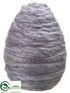 Silk Plants Direct Yarn Easter Egg - Lavender - Pack of 8