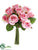 Rose Bouquet - Pink - Pack of 12