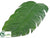 Silk Plants Direct Monstera Leaf Table Runner - Green - Pack of 12