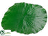 Silk Plants Direct Lotus Leaf Placemat - Green - Pack of 12