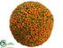 Silk Plants Direct Berry Orb - Orange Green - Pack of 6