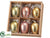 Glass Egg - Mixed - Pack of 12