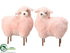 Silk Plants Direct Sheep - Pink - Pack of 2