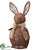 Silk Plants Direct Bunny - Brown - Pack of 1