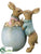 Bunny - Blue - Pack of 8