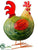 Rooster - Green Red - Pack of 1