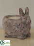 Silk Plants Direct Bunny Candleholder - Sone - Pack of 6