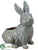 Bunny Planter - Teal - Pack of 2
