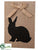 Bunny - Black Brown - Pack of 4