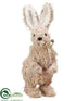 Silk Plants Direct Bunny - Beige - Pack of 2