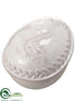 Silk Plants Direct Ceramic Egg Box - Cream - Pack of 6