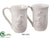 Chick, Bunny Mug - Cream - Pack of 2