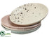 Silk Plants Direct Ceramic Plate - Mixed - Pack of 2