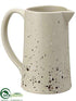 Silk Plants Direct Ceramic Pitcher - Green - Pack of 4