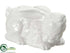 Silk Plants Direct Bunny - White - Pack of 6