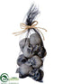 Silk Plants Direct Skull - Beige Gray - Pack of 6