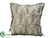 Spider Web Linen Pillow - Black Beige - Pack of 6