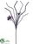 Spider Twig Spray - Black Purple - Pack of 6
