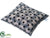 Silk Plants Direct Plaid Pillow - Black Beige - Pack of 6