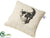 Happy Halloween Skull Pillow - Black Beige - Pack of 6