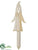 Silk Plants Direct Ghost Garden Stake - Whitewashed - Pack of 6