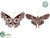 Silk Plants Direct Butterfly - Bronze Silver - Pack of 24