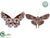 Silk Plants Direct Butterfly - Bronze Silver - Pack of 24