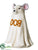 Silk Plants Direct Boo Mouse - Beige Orange - Pack of 1