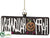 Happy Halloween Ornament - Black White - Pack of 24