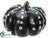 Silk Plants Direct Pumpkin - Black Clear - Pack of 2